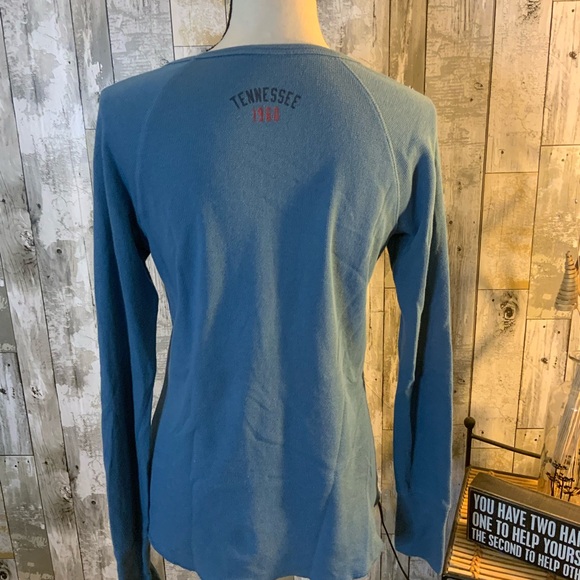Tennessee Titans Women's Blue Long Sleeve Top. Size M - Picture 5 of 6